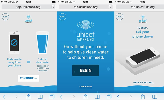 una campaña de Droga5 para UNICEF.