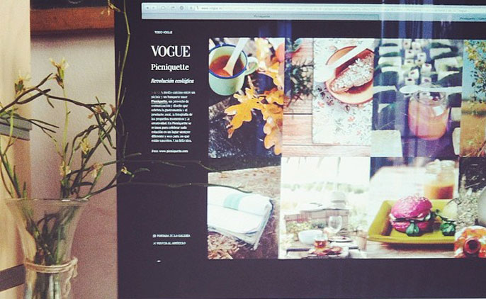 nuestro proyecto Picniquette en Vogue España.